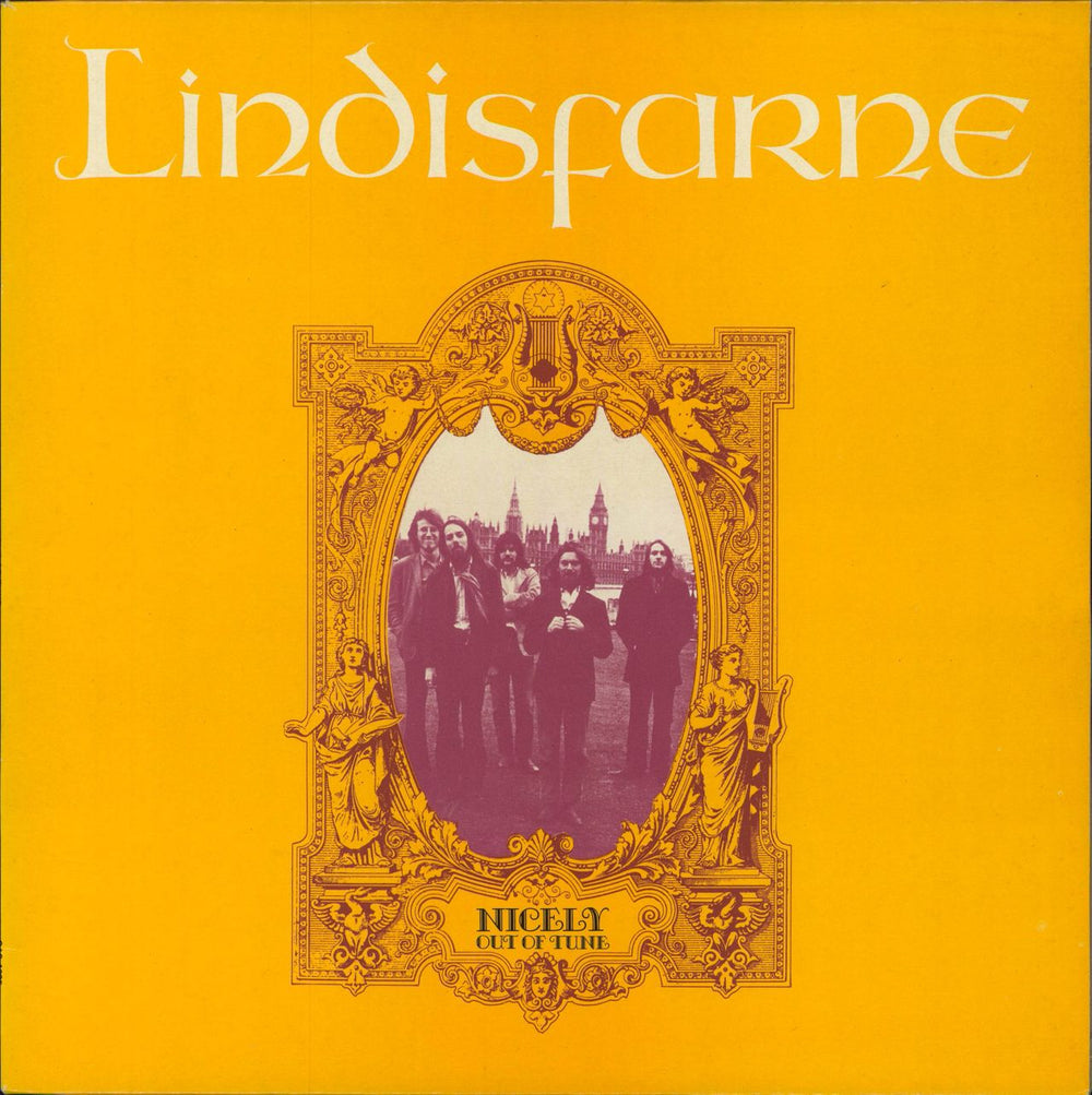 Lindisfarne Nicely Out Of Tune - 2nd UK vinyl LP album (LP record) CAS1025