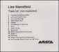 Lisa Stansfield Face Up UK Promo CD-R acetate CDR ACETATE