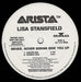 Lisa Stansfield Never, Never Gonna Give You Up US Promo 12" vinyl single (12 inch record / Maxi-single) ADP-3339