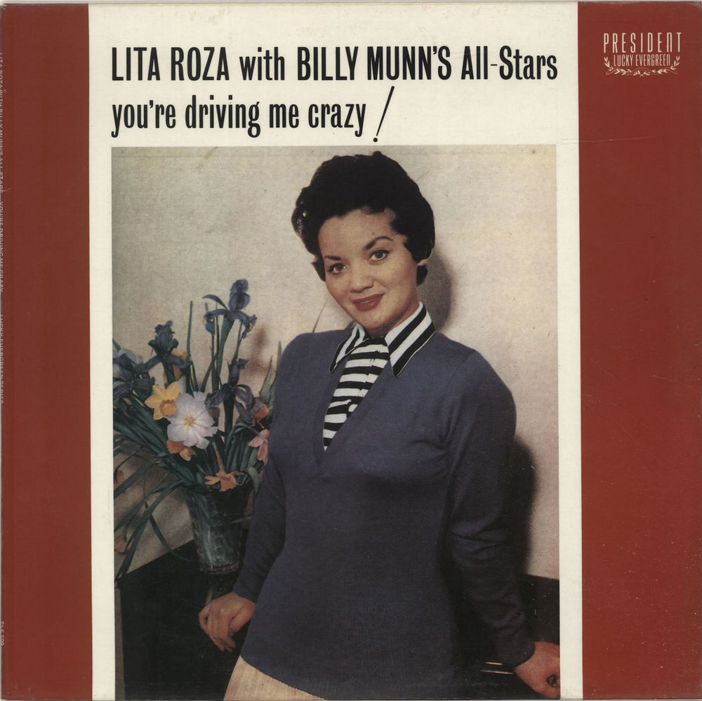 Lita Roza You're Driving Me Crazy! UK vinyl LP album (LP record) PLE509