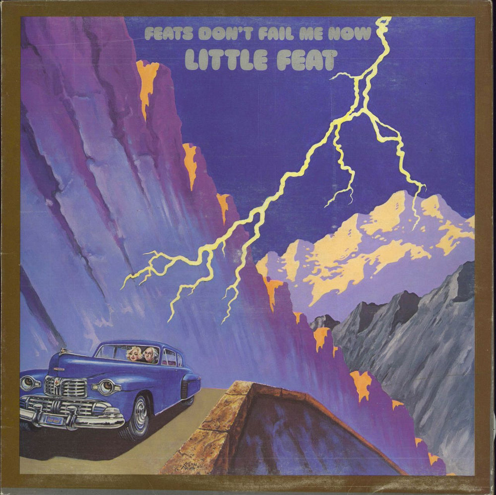 Little Feat Feats Don't Fail Me Now - 1st UK vinyl LP album (LP record) K56030