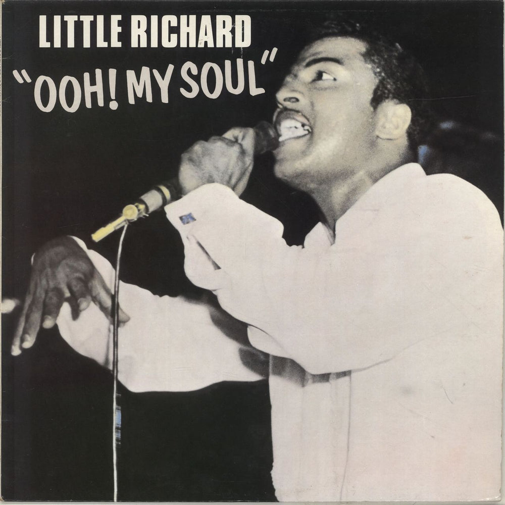 Little Richard Ooh! My Soul UK vinyl LP album (LP record) CR30216