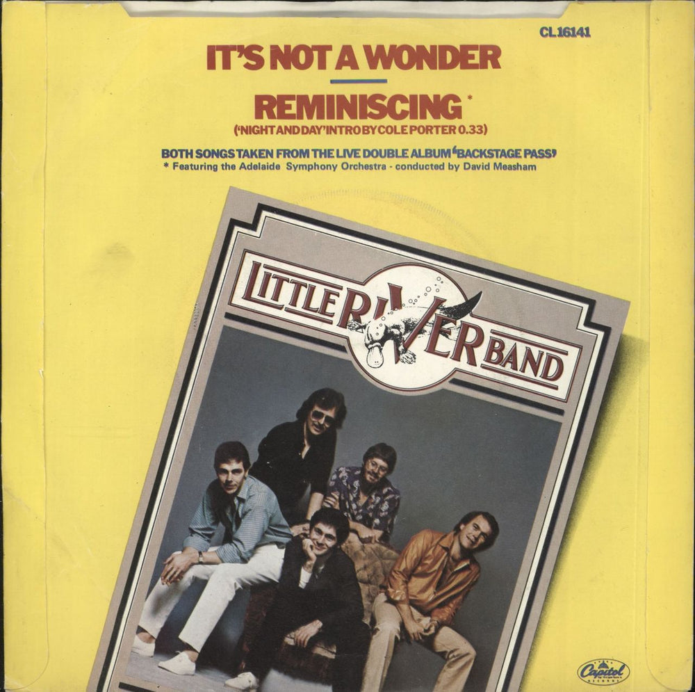 Little River Band It's Not A Wonder - A-Label UK Promo 7" vinyl single (7 inch record / 45)