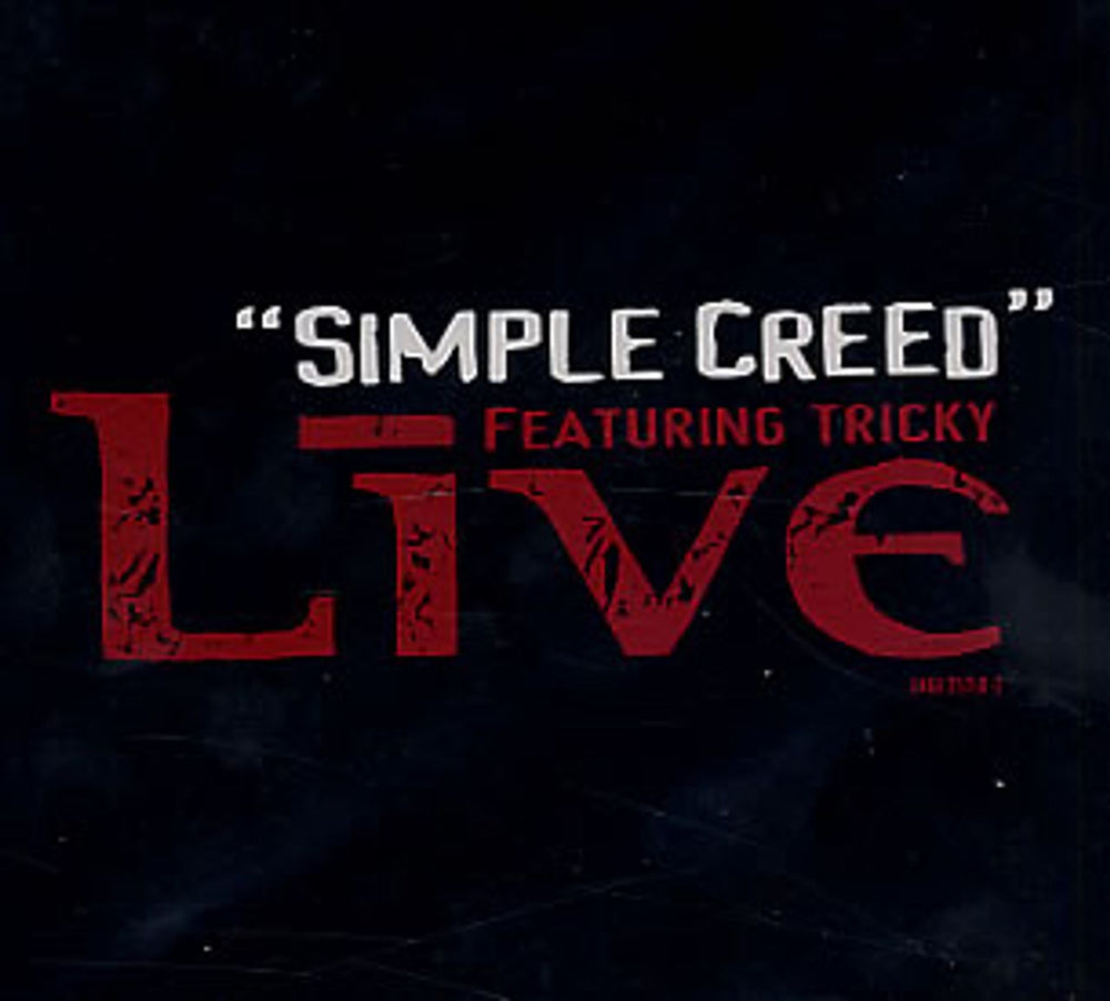 Live Simple Creed US Promo CD single (CD5 / 5") RARR-25358-2