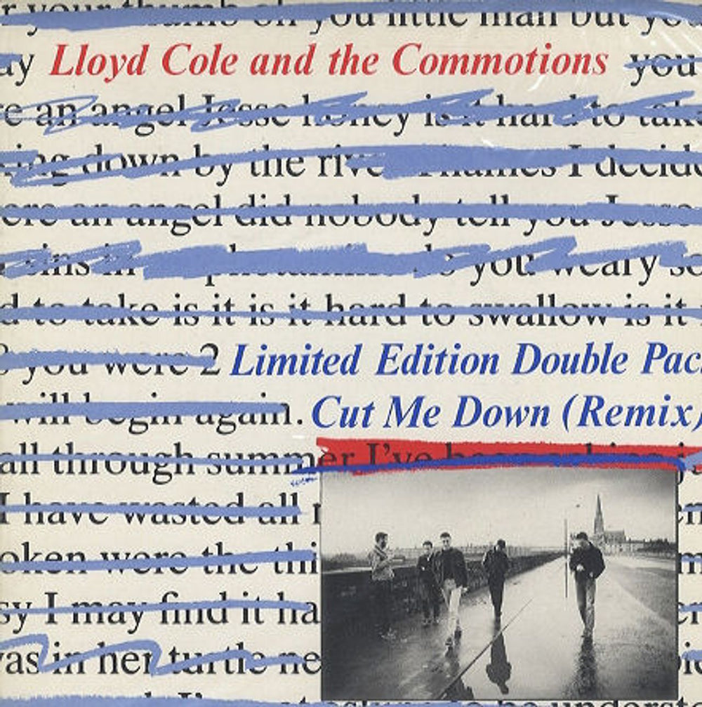 Lloyd Cole Cut Me Down UK 7" vinyl single (7 inch record / 45) COLEG6