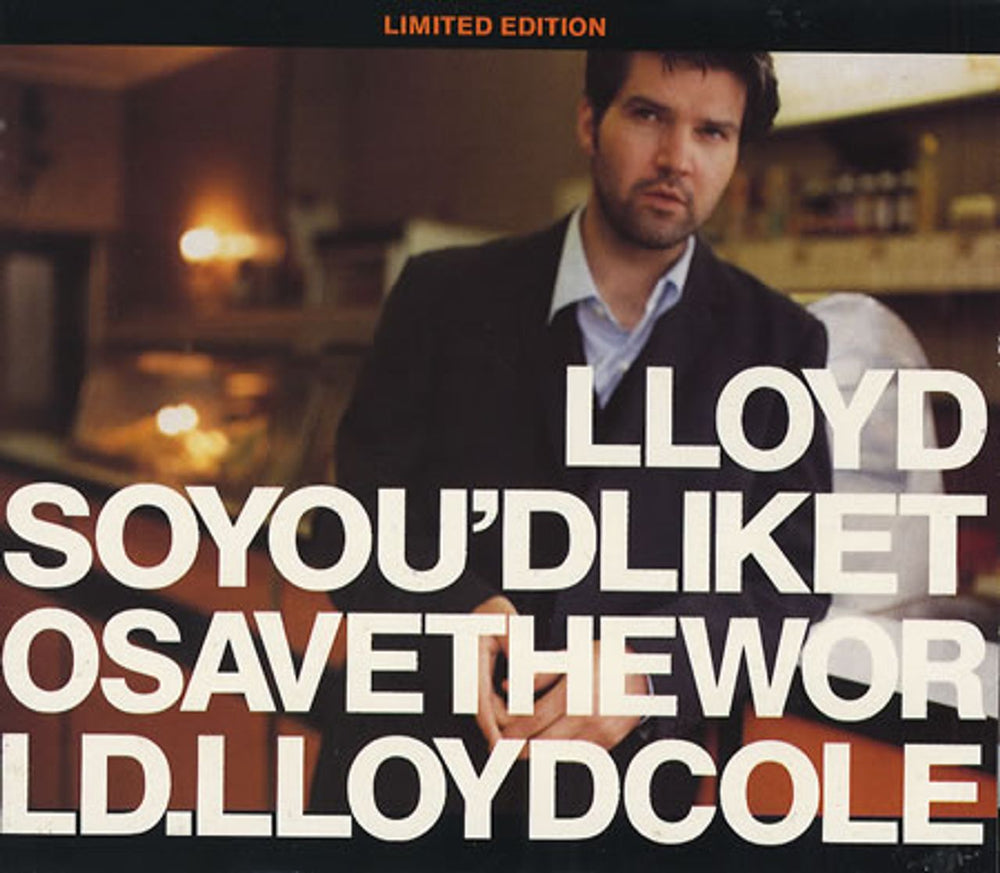 Lloyd Cole So You'd Like To Save - Pt 1 & 2 UK 2-CD single set (Double CD single) VIBES1