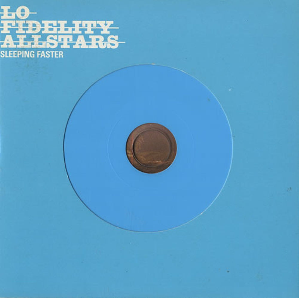 Lo Fidelity Allstars Sleeping Faster UK Promo CD single (CD5 / 5") SKINT75CDP