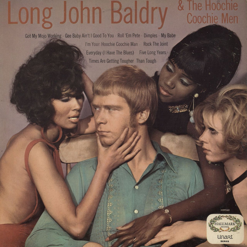 Long John Baldry Long John Baldry & The Hoochie Coochie Men UK vinyl LP album (LP record) HM560