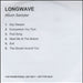 Longwave Album Sampler UK Promo CD-R acetate CD-R ACETATE