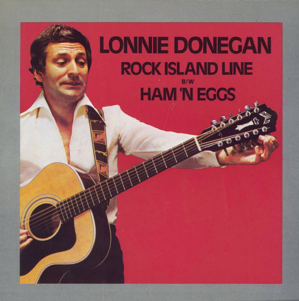 Lonnie Donegan Rock Island Line UK 7" vinyl single (7 inch record / 45) CHS2205