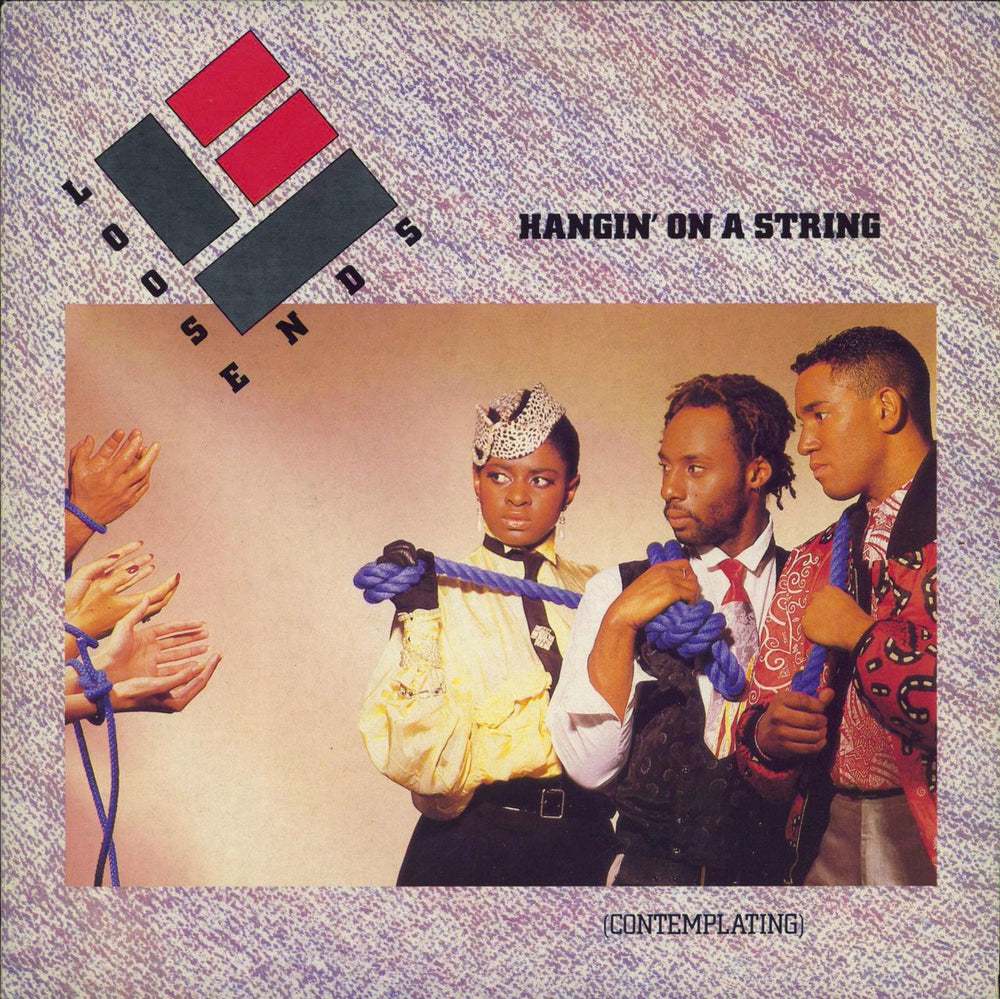 Loose Ends (80s) Hangin' On A String UK 7" vinyl single (7 inch record / 45) VS748