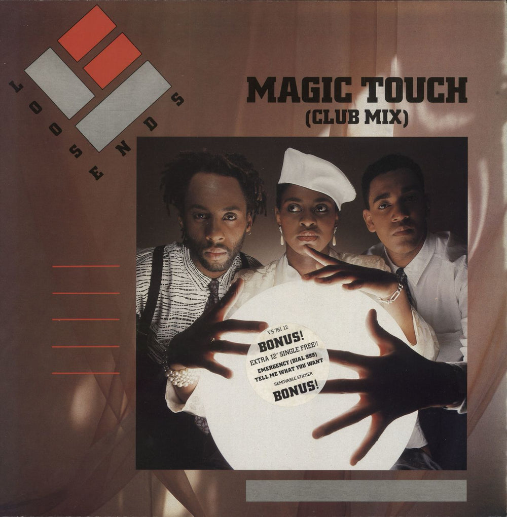 Loose Ends (80s) Magic Touch - doublepack UK 12" vinyl single (12 inch record / Maxi-single) VS76112