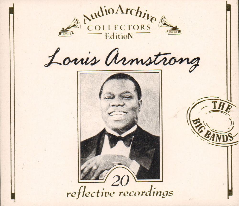 Louis Armstrong 20 Reflective Recordings UK CD album (CDLP) AA015