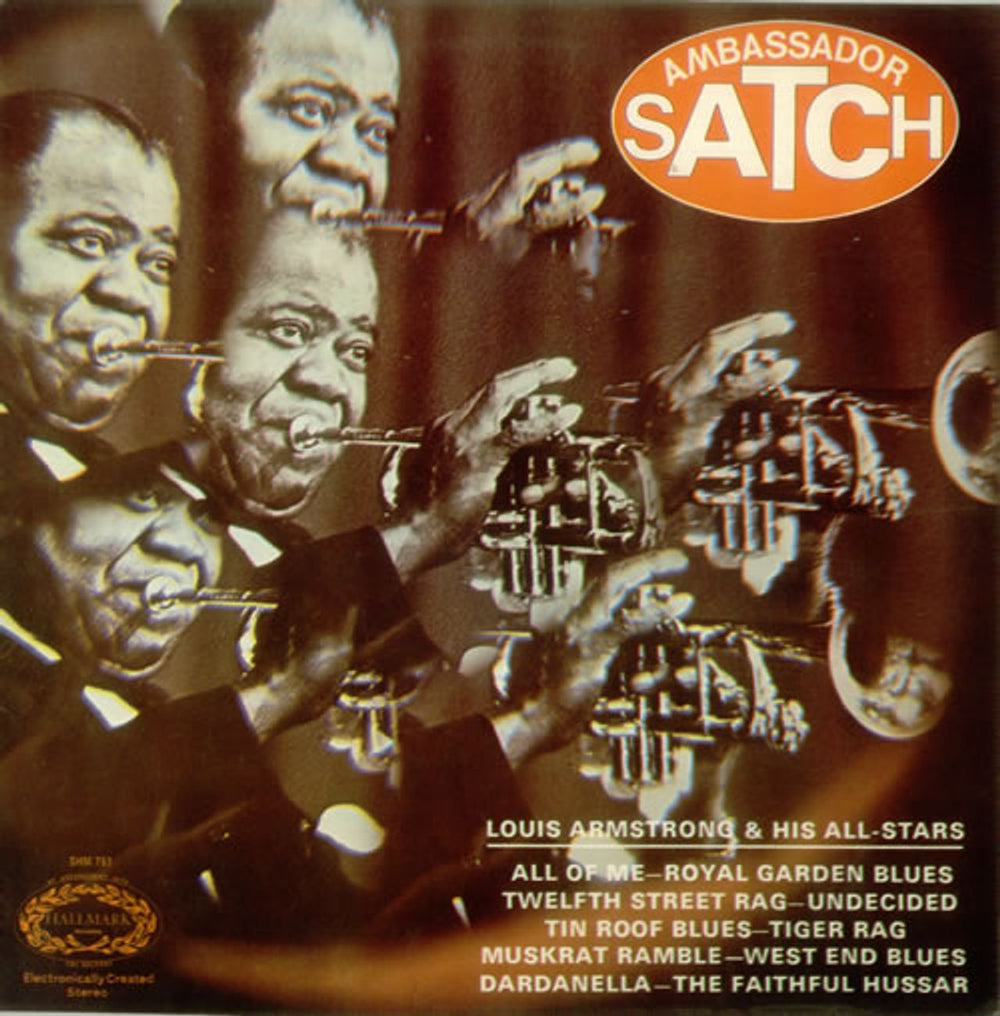 Louis Armstrong Ambassador Satch UK vinyl LP album (LP record) SHM751