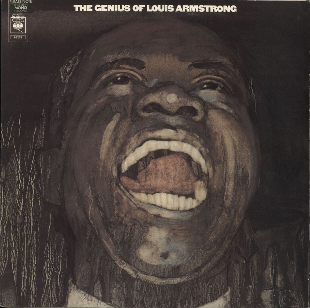 Louis Armstrong The Genius Of - Volume 1: 1923-1933 UK 2-LP vinyl record set (Double LP Album) 66225