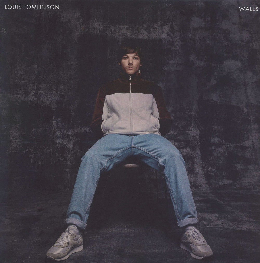 Louis Tomlinson Walls - Red Vinyl UK vinyl LP album (LP record) 19075809691