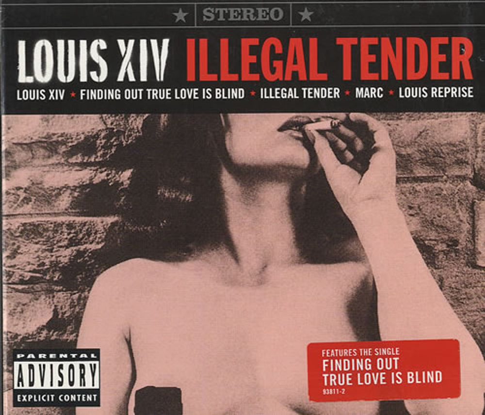 Louis XIV Illegal Tender US Promo CD single (CD5 / 5") 92811-2