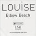 Louise Elbow Beach UK Promo CD-R acetate CD ACETATE