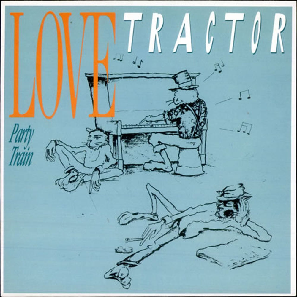 Love Tractor Party Train UK 7" vinyl single (7 inch record / 45) ZB41421