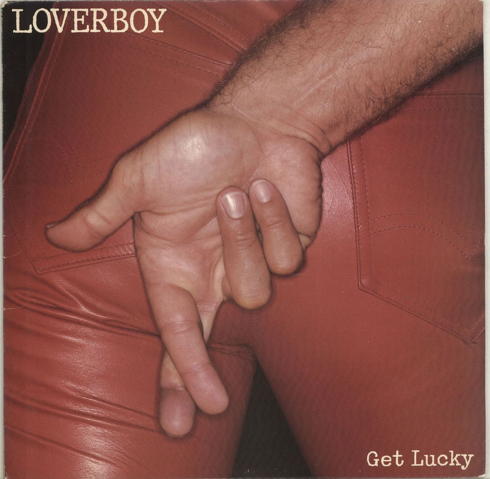 Loverboy Get Lucky Canadian vinyl LP album (LP record) FC37638