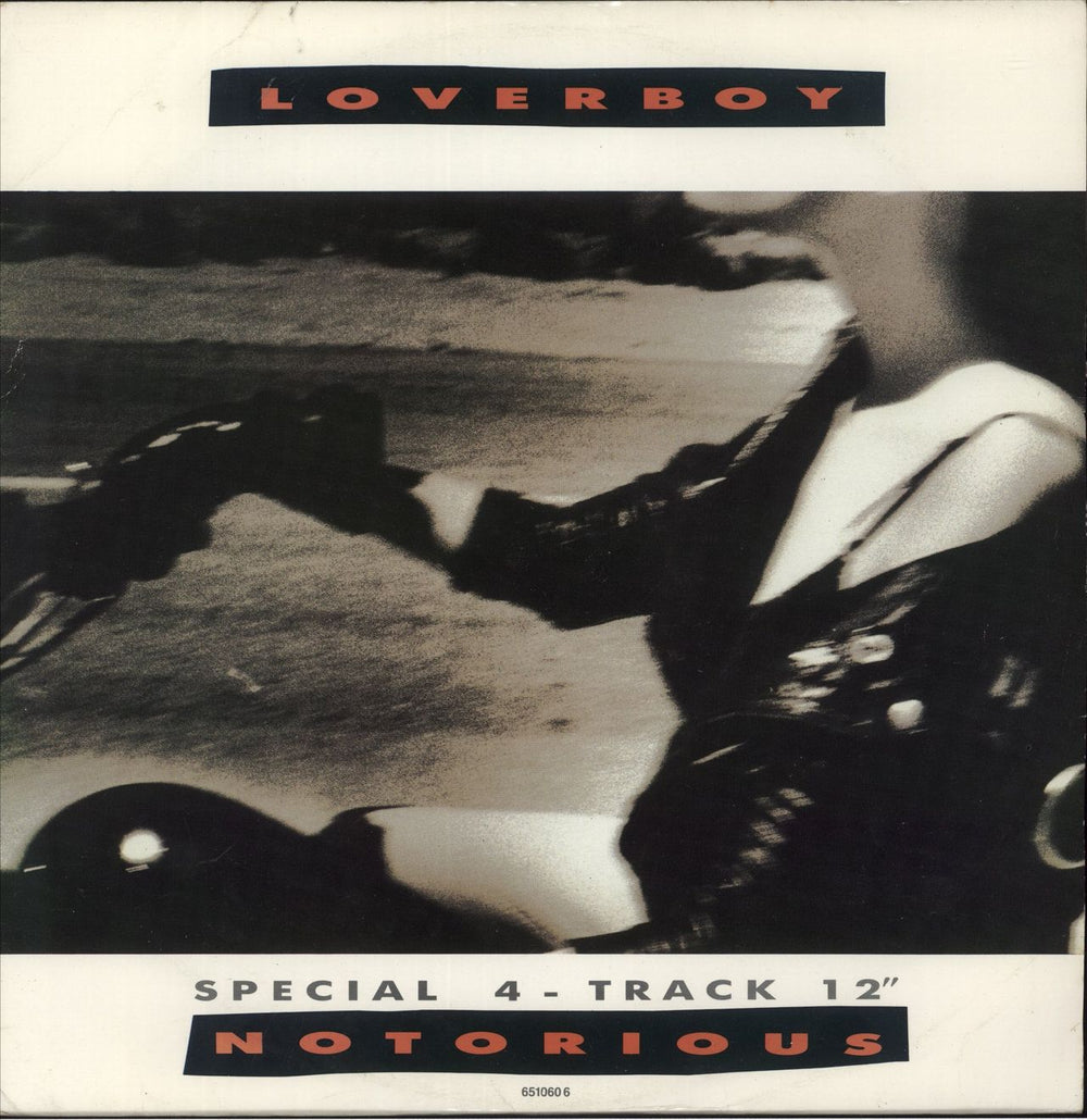 Loverboy Notorious UK 12" vinyl single (12 inch record / Maxi-single) 6510606
