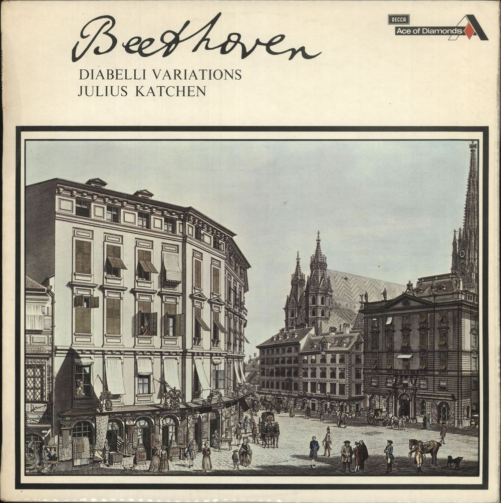 Ludwig Van Beethoven Beethoven: Diabelli Variations UK vinyl LP album (LP record) SDD229