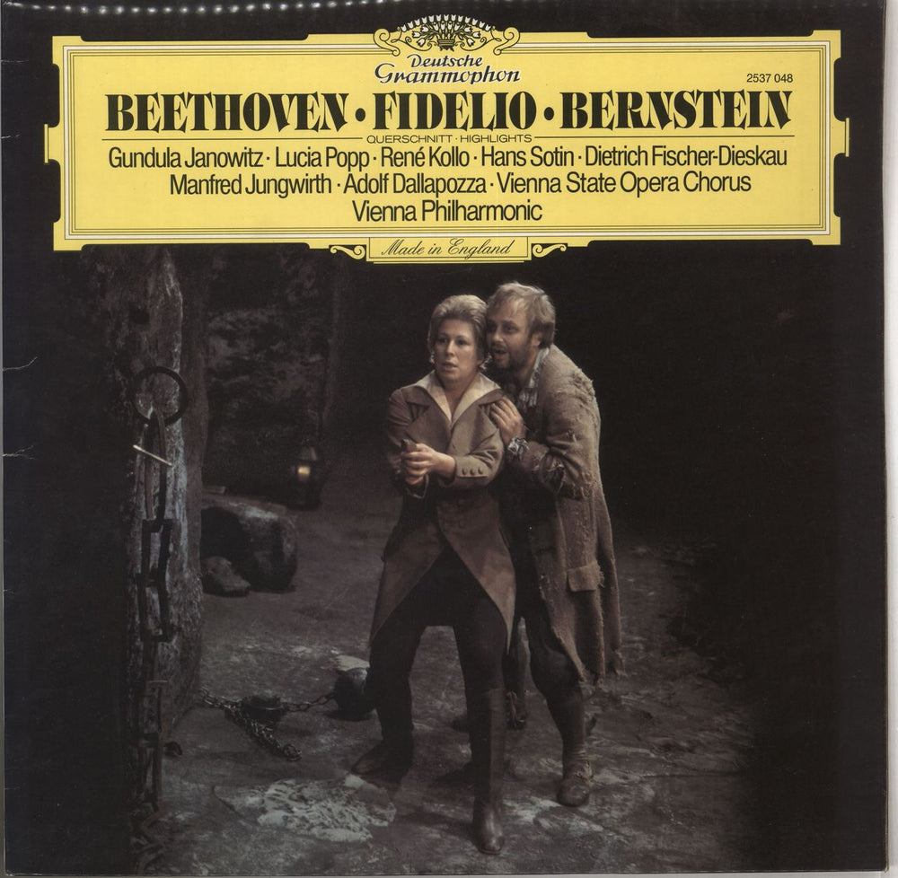 Ludwig Van Beethoven Fidelio - Querschitt - Highlights UK vinyl LP album (LP record) 2537048