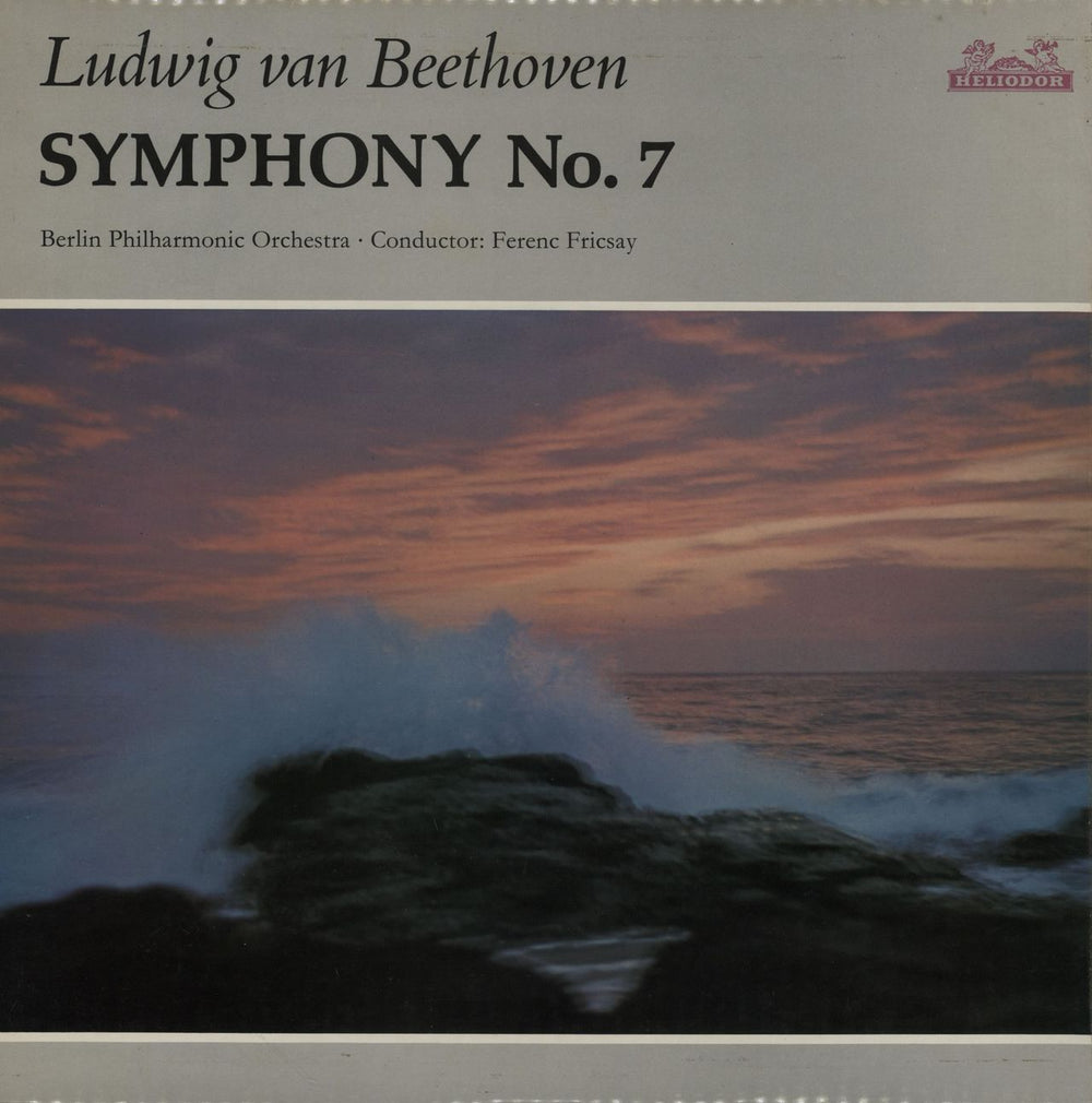 Ludwig Van Beethoven Symphony No. 7 UK vinyl LP album (LP record) 89864