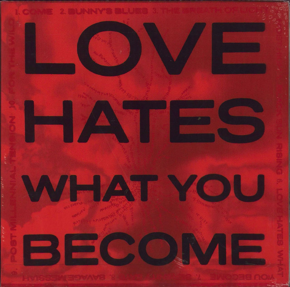 LUH Love Hates What You Become - Red Vinyl UK vinyl LP album (LP record) 5413356000351