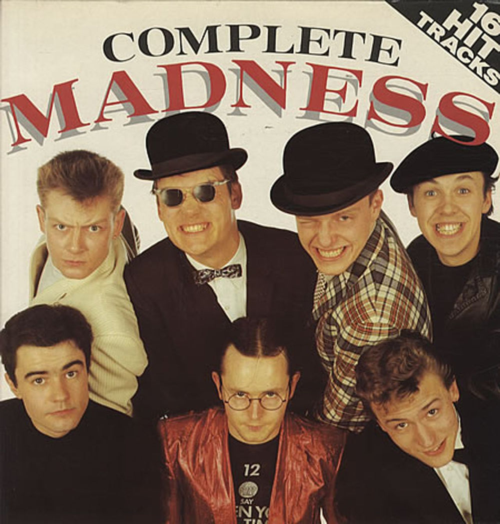 Madness Complete Madness + Insert UK vinyl LP album (LP record) HIT-TV1