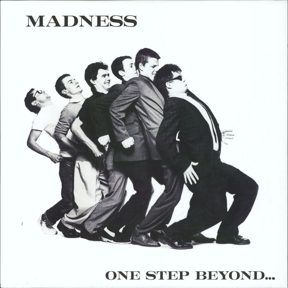 Madness One Step Beyond... - Red UK vinyl LP album (LP record) SALVOLPV008