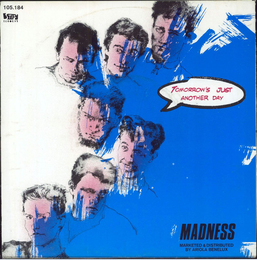 Madness Tomorrow's (Just Another Day) Dutch 7" vinyl single (7 inch record / 45) 105.184