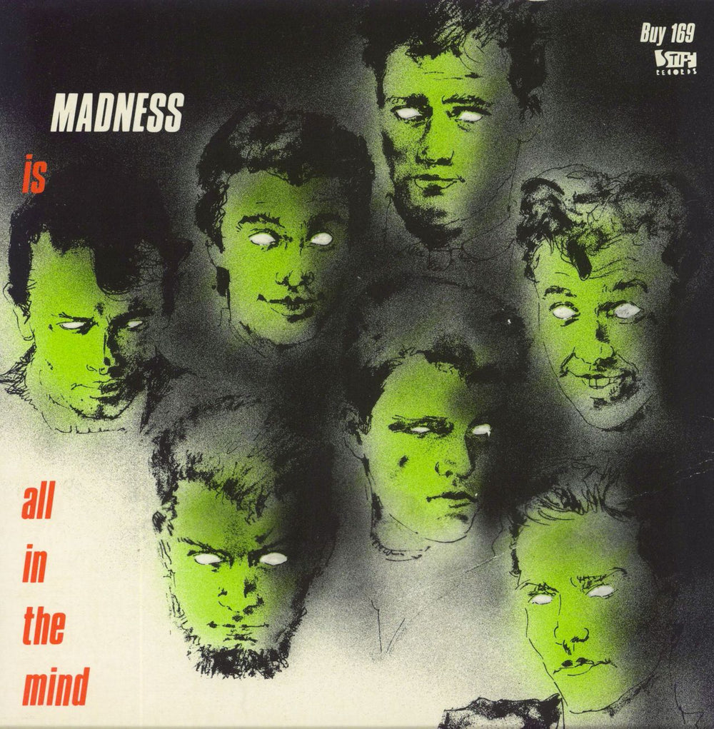 Madness Tomorrow's (Just Another Day) - Red A Label - P/S UK Promo 7" vinyl single (7 inch record / 45)