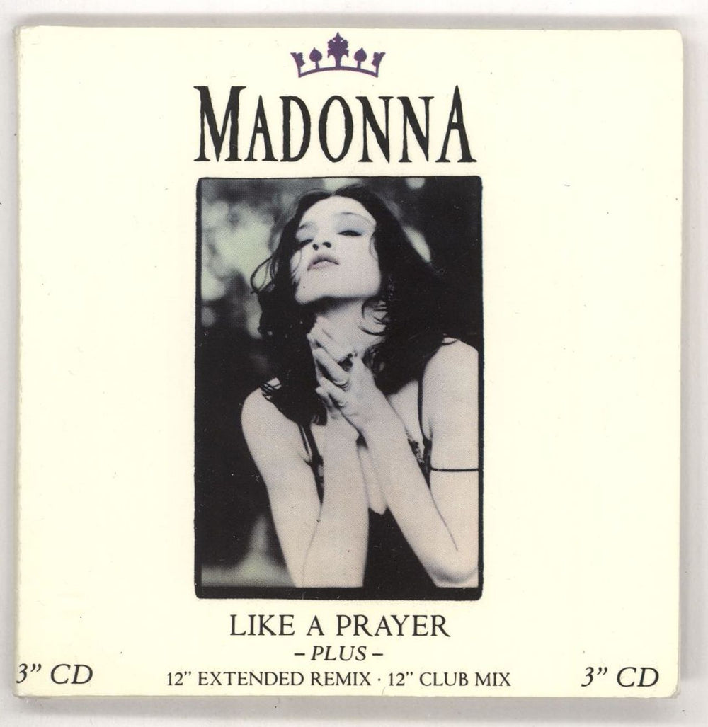 Madonna Like A Prayer UK 3" CD single (CD3) W7539CD