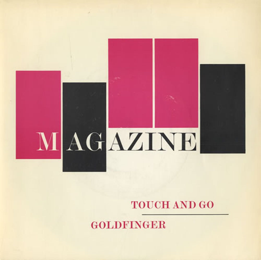 Magazine Touch And Go UK 7" vinyl single (7 inch record / 45) VS207