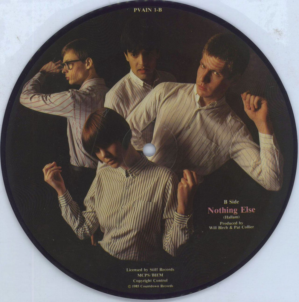 Makin' Time Here Is My Number UK 7" vinyl picture disc (7 inch picture disc single)