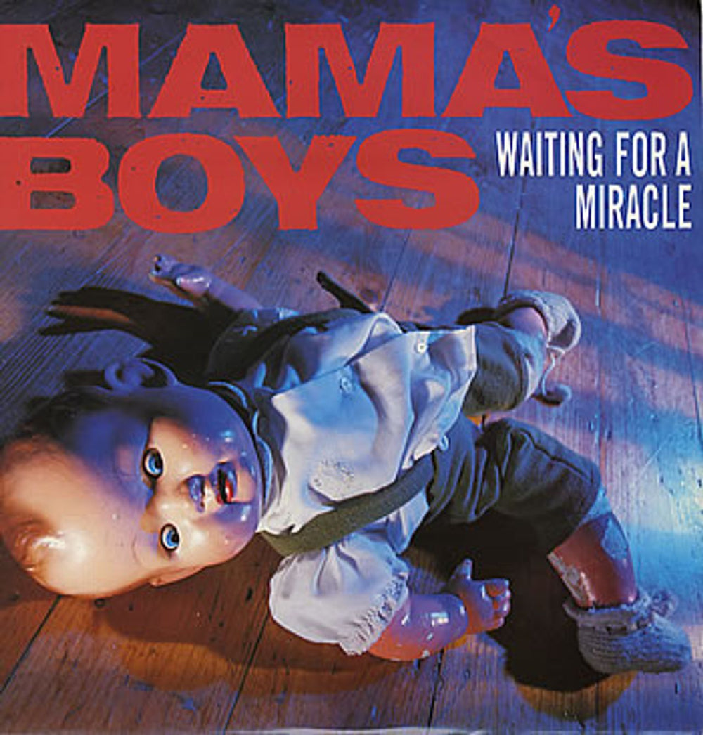 Mama's Boys Waiting For A Miracle UK 12" vinyl single (12 inch record / Maxi-single) JIVEF152