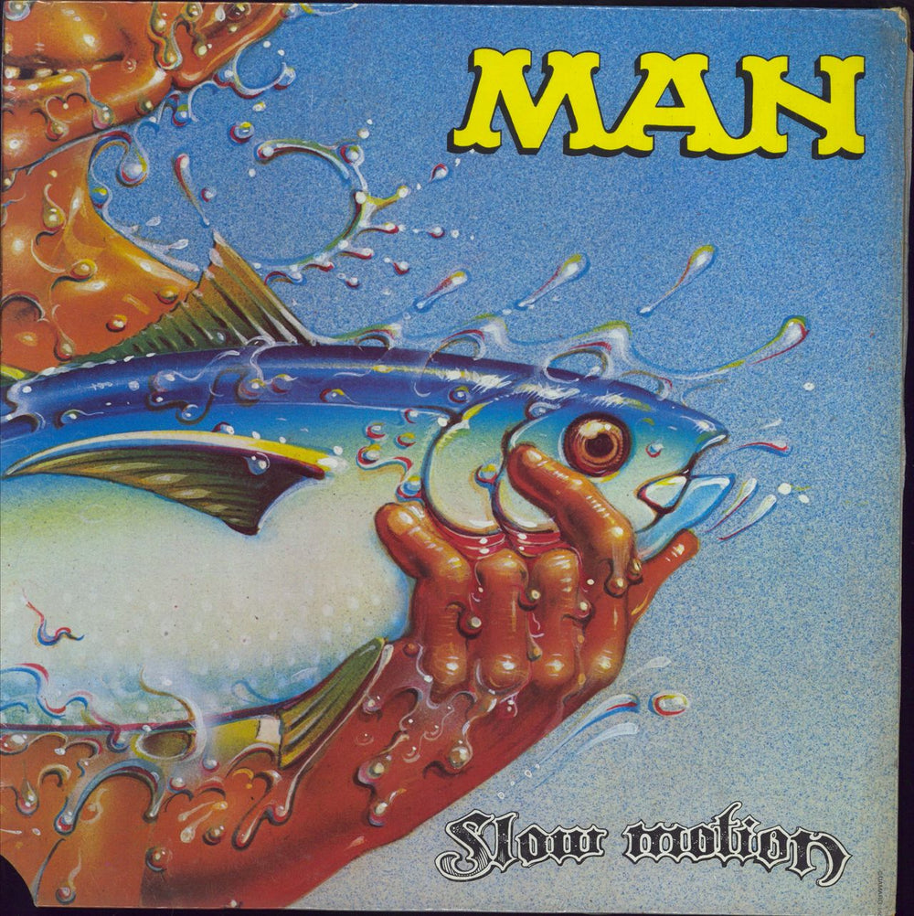 Man Slow Motion - shrink US vinyl LP album (LP record) UA-LA345-G