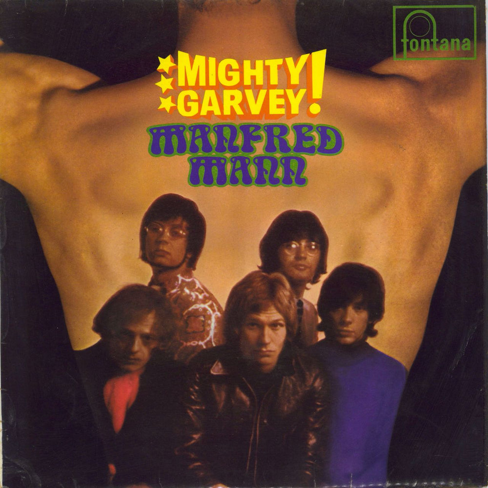 Manfred Mann Mighty Garvey! - 1st UK vinyl LP album (LP record) STL5470