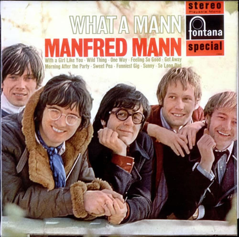 Manfred Mann What A Mann - 2nd UK vinyl LP album (LP record) SFL13003