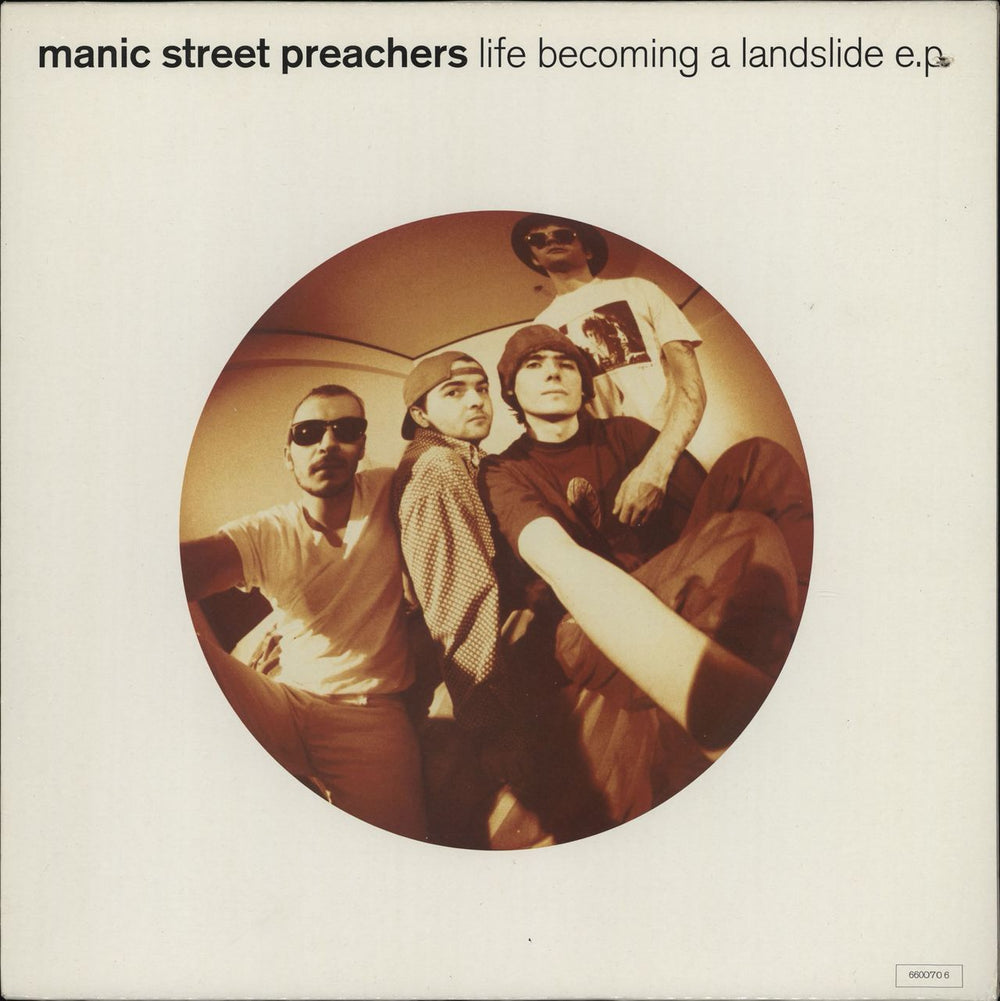 Manic Street Preachers Life Becoming A Landslide - EX UK 12" vinyl single (12 inch record / Maxi-single) 6600706