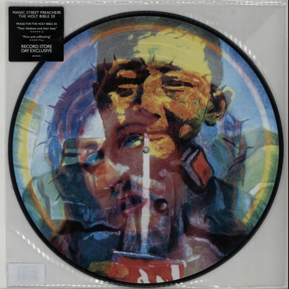 Manic Street Preachers The Holy Bible 20 UK picture disc LP (vinyl picture disc album) 88875060021