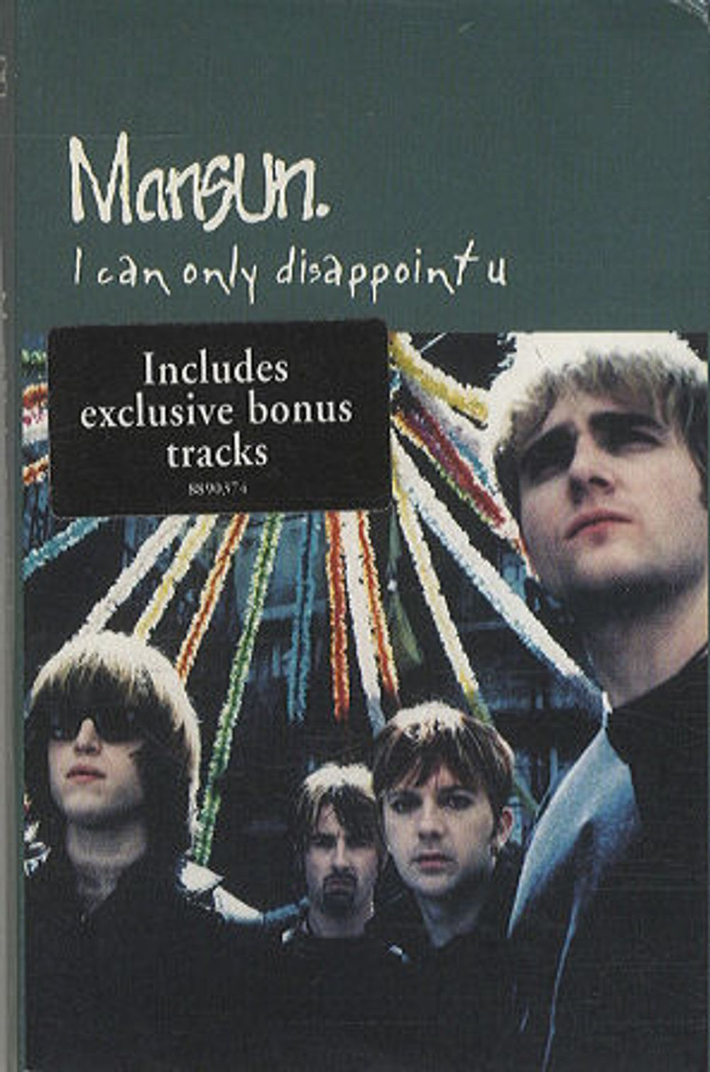 Mansun I Can Only Disappoint U UK cassette single TCR6544