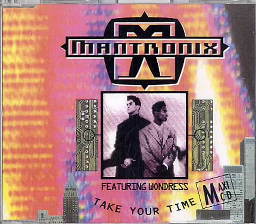 Mantronix Take Your Time UK CD single (CD5 / 5") CDCL573