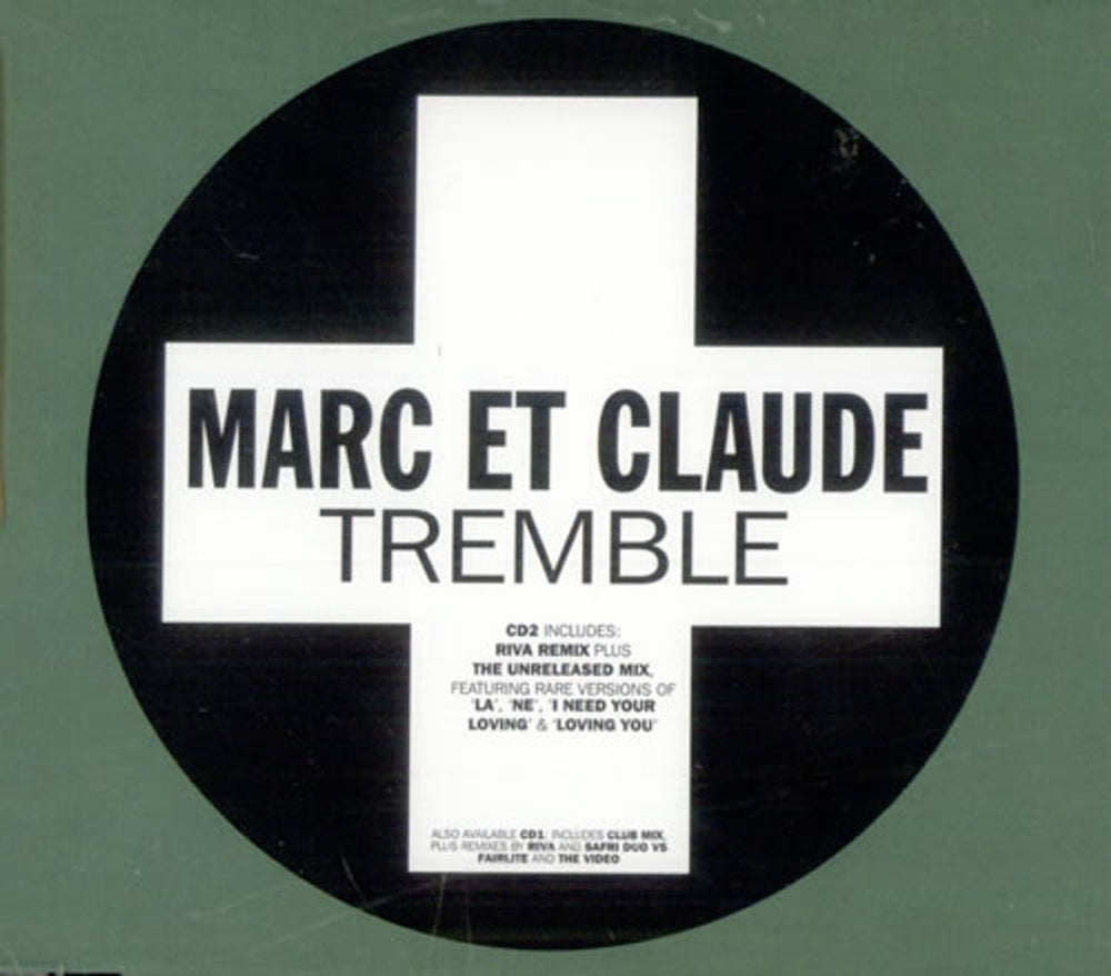 Marc Et Claude Tremble UK CD single (CD5 / 5") CDTIV-170