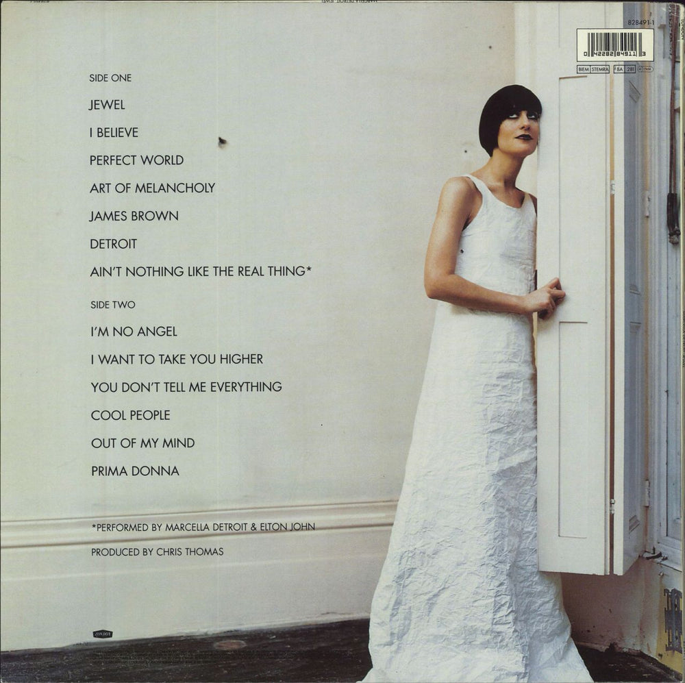 Marcella Detroit Jewel UK vinyl LP album (LP record) 042282849113