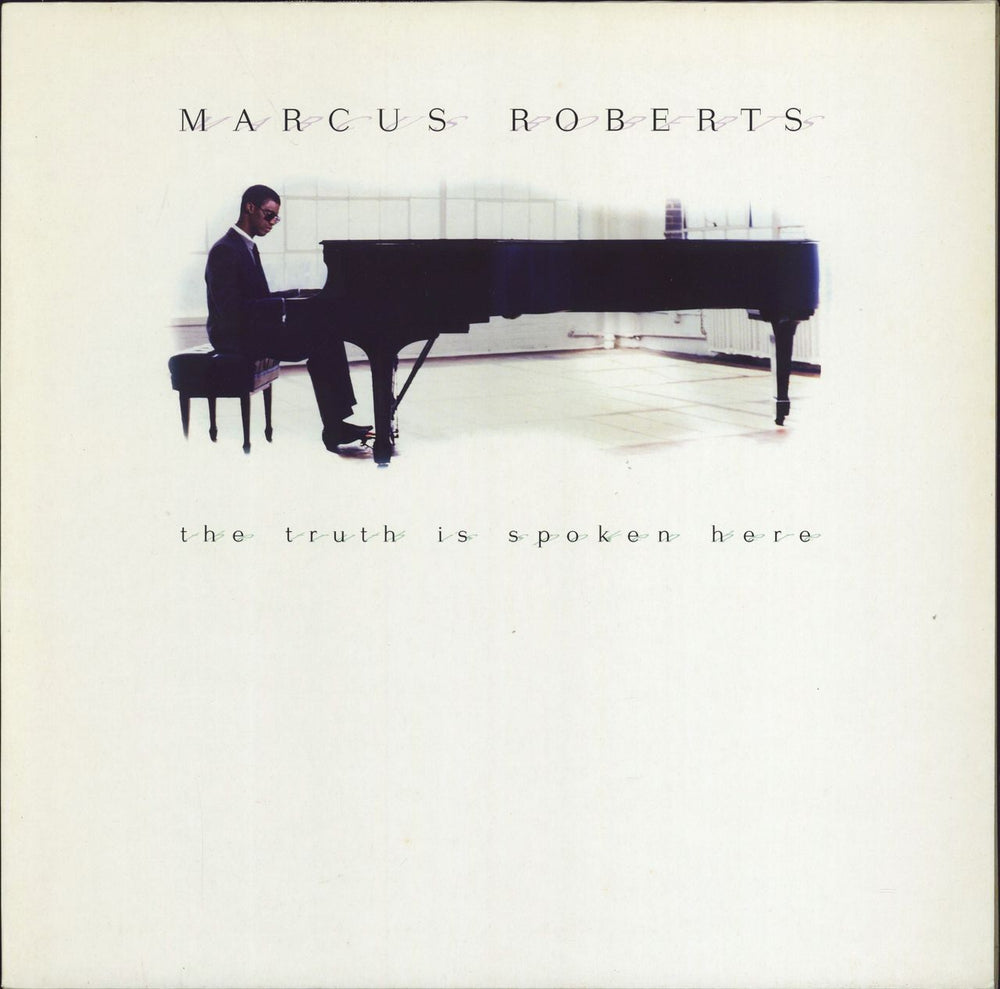 Marcus Roberts The Truth Is Spoken Here German vinyl LP album (LP record) PL83051