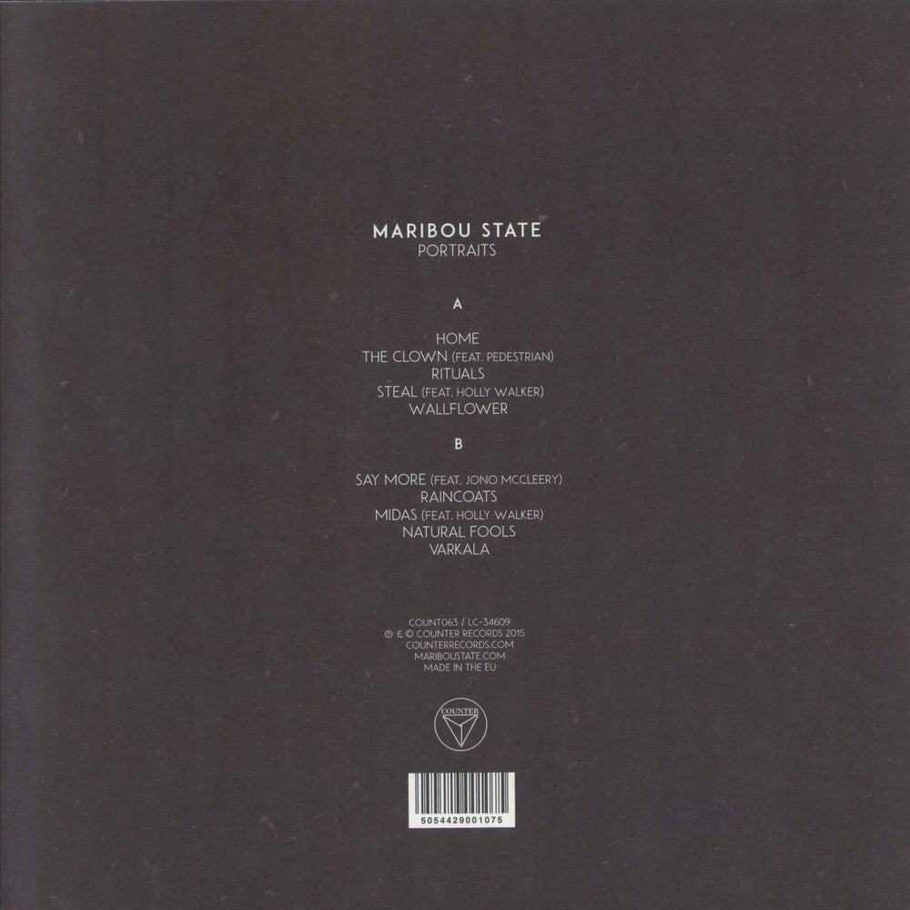 Maribou State Portraits UK vinyl LP album (LP record)