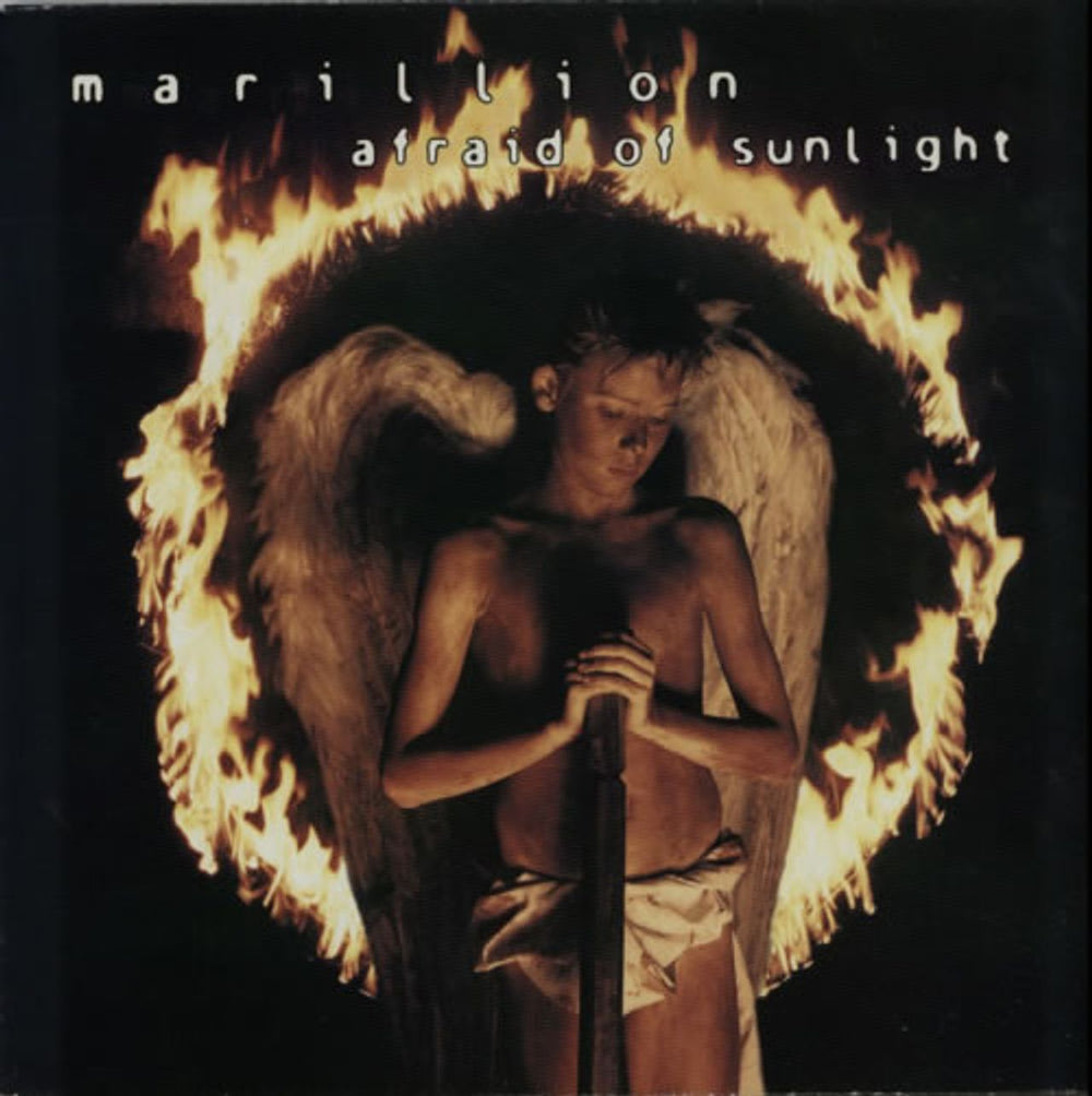 Marillion Afraid Of Sunlight UK vinyl LP album (LP record) EMD1079