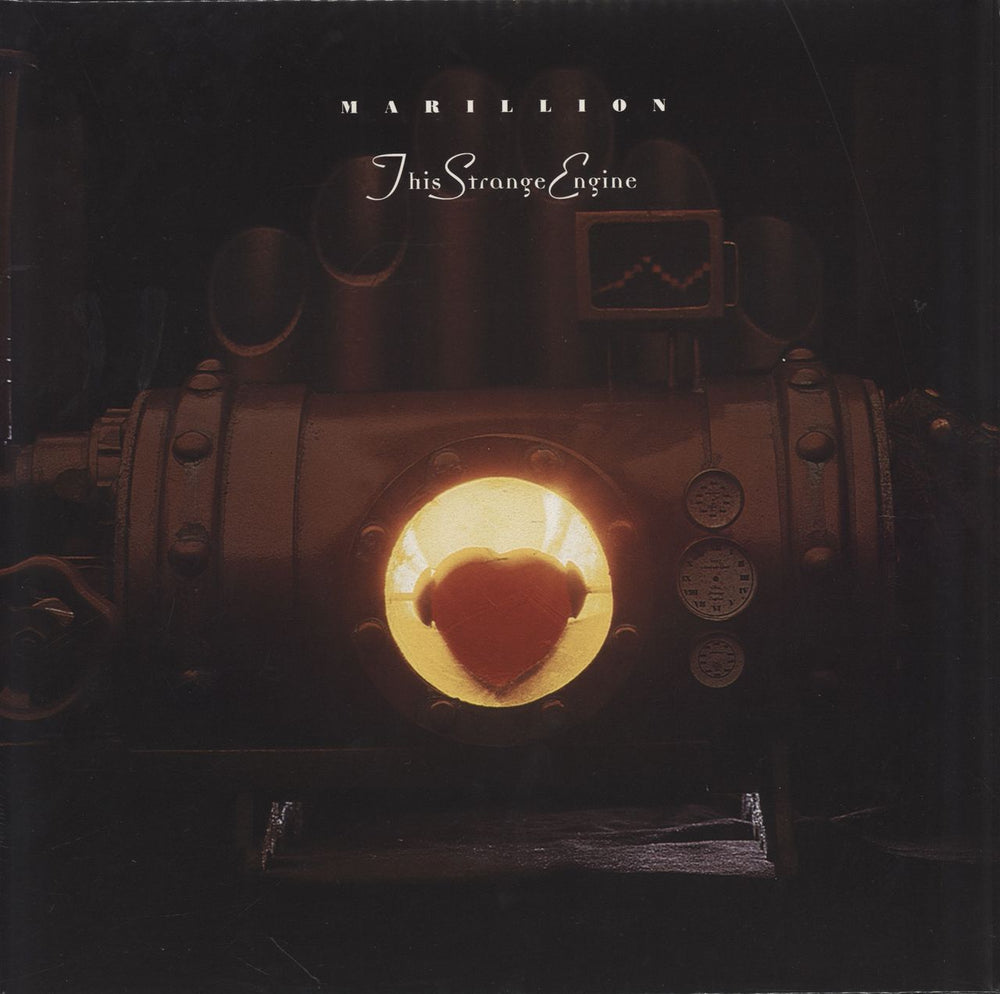 Marillion This Strange Engine UK 2-LP vinyl record set (Double LP Album) SMALP985